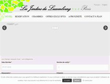 Tablet Screenshot of les-jardins-du-luxembourg.com